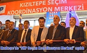 Kızıltepe’de “CHP Seçim Koordinasyon Merkezi” açıldı