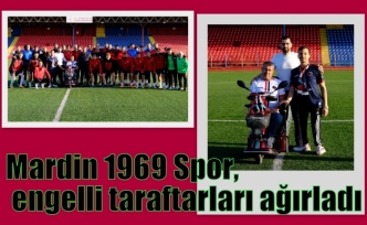 Mardin 1969 Spor, engelli taraftarları ağırladı