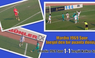 Mardin 1969 Spor, İnegöl’den bir puanla dönüyor