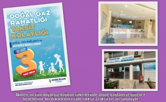 Akmercan  tüm doğal gaz dağıtım şirketlerinde abone bağlantı ve güvence bedellerine  kredi kartlarına vade farksız 3 taksit fırsatı sunuluyor.