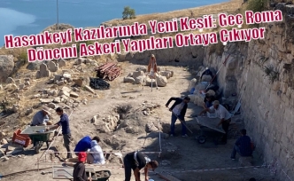 Hasankeyf Kazılarında Yeni Keşif: Geç Roma Dönemi Askeri Yapıları Ortaya Çıkıyor