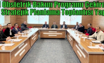 Acil Obstetrik Bakım Programı Çekirdek Ekip Stratejik Planlama Toplantısı Yapıldı