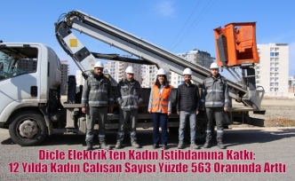 Dicle Elektrik’ten Kadın İstihdamına Katkı:  12 Yılda Kadın Çalışan Sayısı Yüzde 563 Oranında Arttı