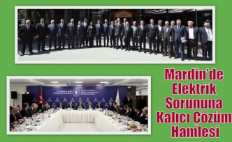 Mardin’de Elektrik Sorununa Kalıcı Çözüm Hamlesi