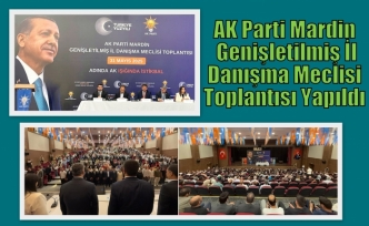 AK Parti Mardin Genişletilmiş İl Danışma Meclisi Toplantısı Yapıldı