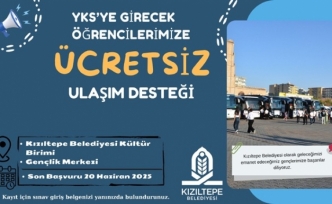 Belediyeden YKS adaylarına ücretsiz ulaşım desteği