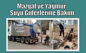 Mazgal ve Yağmur Suyu Giderlerine Bakım