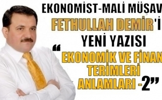 EKONOMİK VE FİNANS TERİMLERİ ANLAMLARI -2
