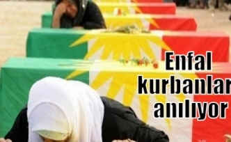 Enfal kurbanları anılıyor