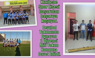 Kızıltepe Spor Lisesi Öğrencileri Başarıdan Başarıya Koşuyor.