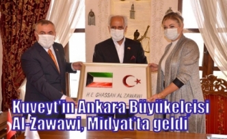 Kuveyt'in Ankara Büyükelçisi Al-Zawawi, Midyat’ta geldi