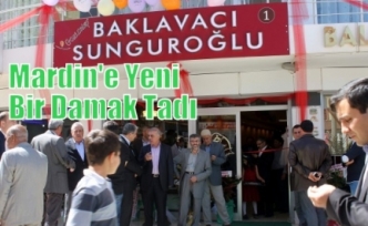 Mardin'e Yeni Bir Damak Tadı