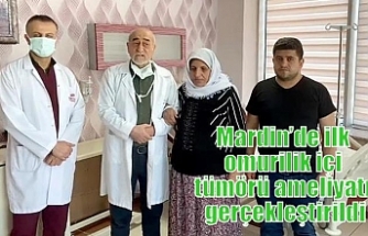 Mardin’de ilk omurilik içi tümörü ameliyatı gerçekleştirildi
