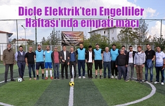 Dicle Elektrik’ten Engelliler Haftası’nda empati maçı