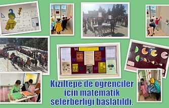 Kızıltepe’de öğrenciler için matematik seferberliği başlatıldı.