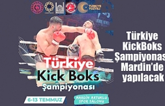 Türkiye KickBoks Şampiyonası Mardin’de yapılacak