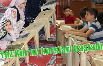 Yaz Kur’an kursları başladı