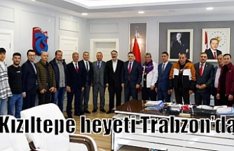 Kızıltepe heyeti Trabzon’da