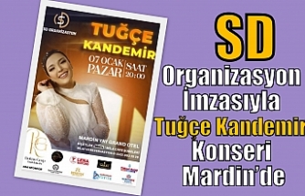 SD Organizasyon İmzasıyla Tuğçe Kandemir Konseri Mardin’de