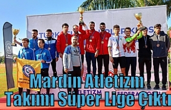 Mardin Atletizm Takımı Süper Lige Çıktı