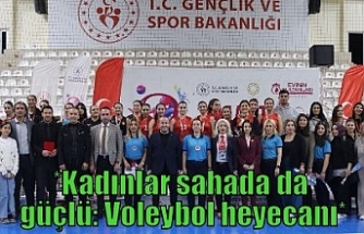 *Kadınlar sahada da güçlü: Voleybol heyecanı*