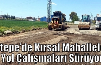 Kızıltepe’de Kırsal Mahallelerde Yol Çalışmaları Sürüyor