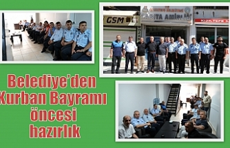 Belediye’den Kurban Bayramı öncesi hazırlık