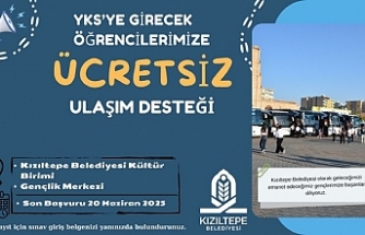Belediyeden YKS adaylarına ücretsiz ulaşım desteği
