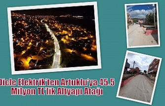 Dicle Elektrik’ten Artuklu’ya 45.5 Milyon TL’lik Altyapı Atağı