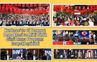 Kızıltepe’de 15 Temmuz Demokrasi ve Milli Birlik Günü Anma Programı Gerçekleştirildi