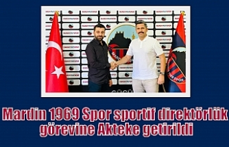Mardin 1969 Spor sportif direktörlük görevine Akteke getirildi