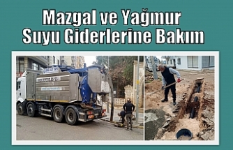 Mazgal ve Yağmur Suyu Giderlerine Bakım