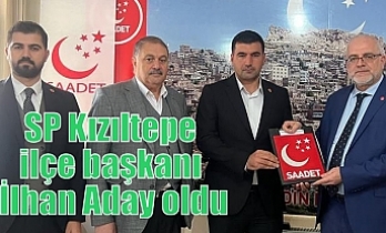 SP Kızıltepe ilçe başkanı İlhan Aday oldu