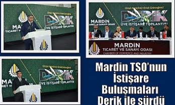 Mardin TSO’nun İstişare Buluşmaları Derik ile sürdü