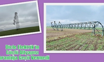 Dicle Elektrik’in Güçlü Altyapısı Karanlığa Geçit Vermedi