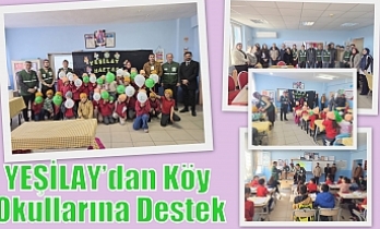 YEŞİLAY’dan Köy Okullarına Destek