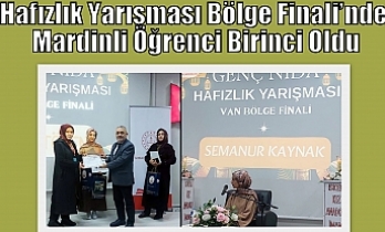 Hafızlık Yarışması Bölge Finali’nde Mardinli Öğrenci Birinci Oldu