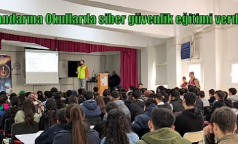 Jandarma Okullarda siber güvenlik eğitimi verdi