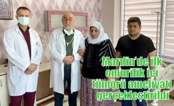 Mardin’de ilk omurilik içi tümörü ameliyatı gerçekleştirildi