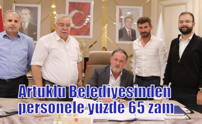 Artuklu Belediyesinden personele yüzde 65 zam