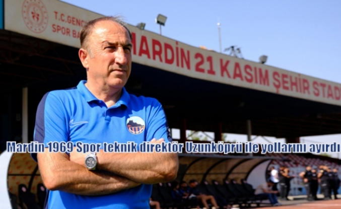 Mardin 1969 Spor teknik direktör Uzunköprü ile yollarını ayırdı