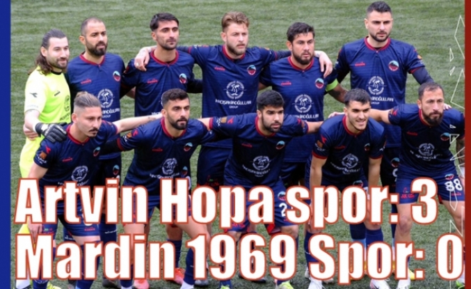 Artvin Hopa spor: 3 Mardin 1969 Spor: 0
