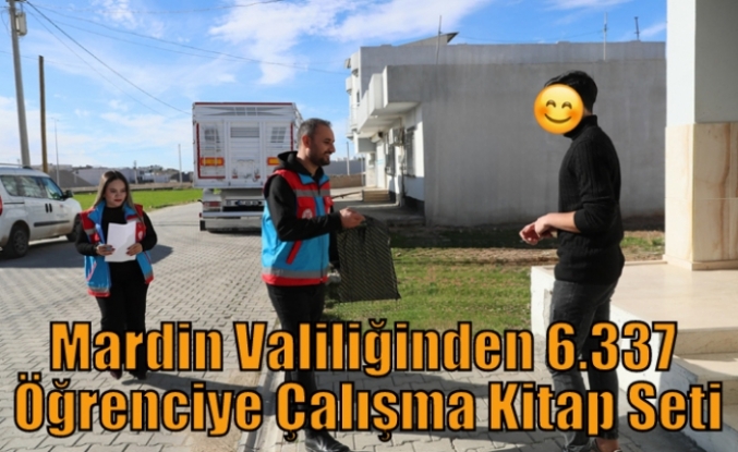 Mardin Valiliğinden 6.337 Öğrenciye Çalışma Kitap Seti