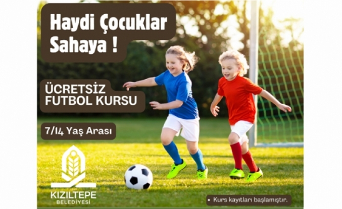 Kızıltepe Belediyesi’nden Ücretsiz Futbol Kursu