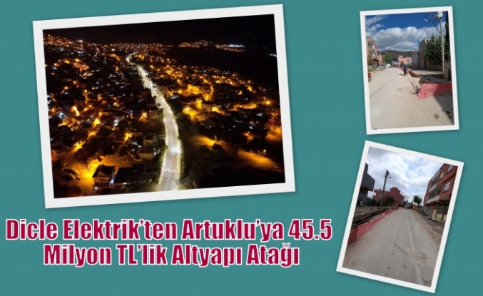 Dicle Elektrik’ten Artuklu’ya 45.5 Milyon TL’lik Altyapı Atağı