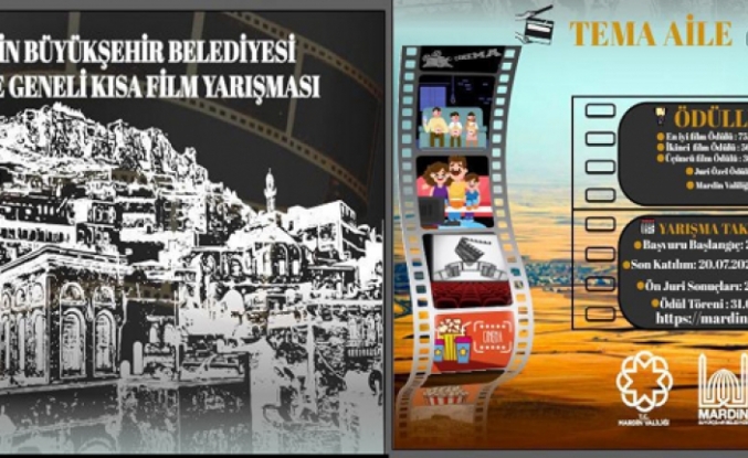 Mardin’de İlk Kez Düzenlenecek Kısa Film Yarışmasına Başvurular Başladı