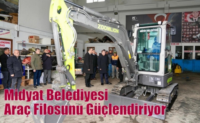 Midyat Belediyesi Araç Filosunu Güçlendiriyor