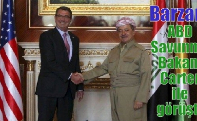 Barzani, ABD Savunma Bakanı Carter ile görüştü