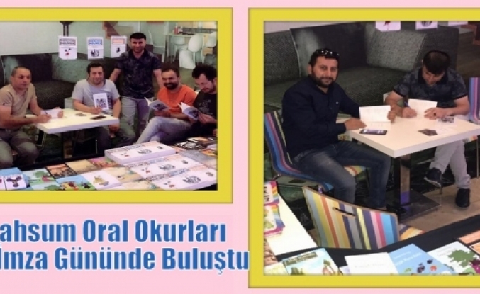 Mahsum Oral Okurları ile İmza Gününde Buluştu