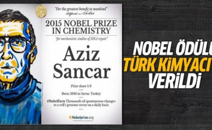 Nobel ödülü Türk'e verildi!
